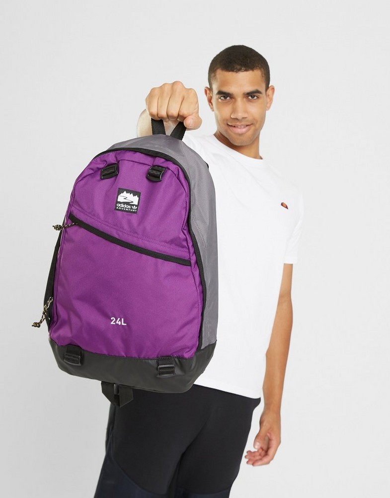 Plecak sportowy męski ADIDAS PLECAK BACKPACK S H22717 Fioletowy