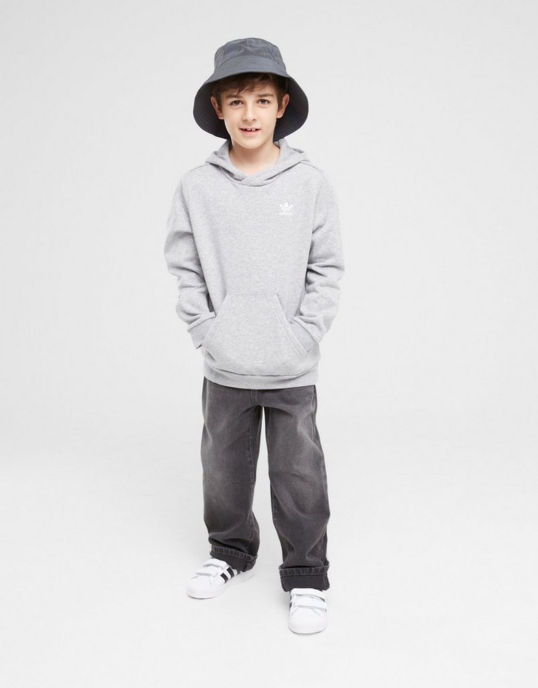 ADIDAS BLUZA Z KAPTUREM HOODIE BOY H32353 Szary