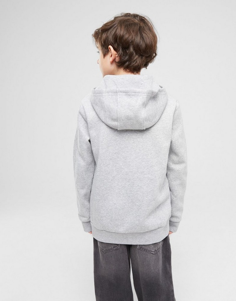 ADIDAS BLUZA Z KAPTUREM HOODIE BOY H32353 Szary