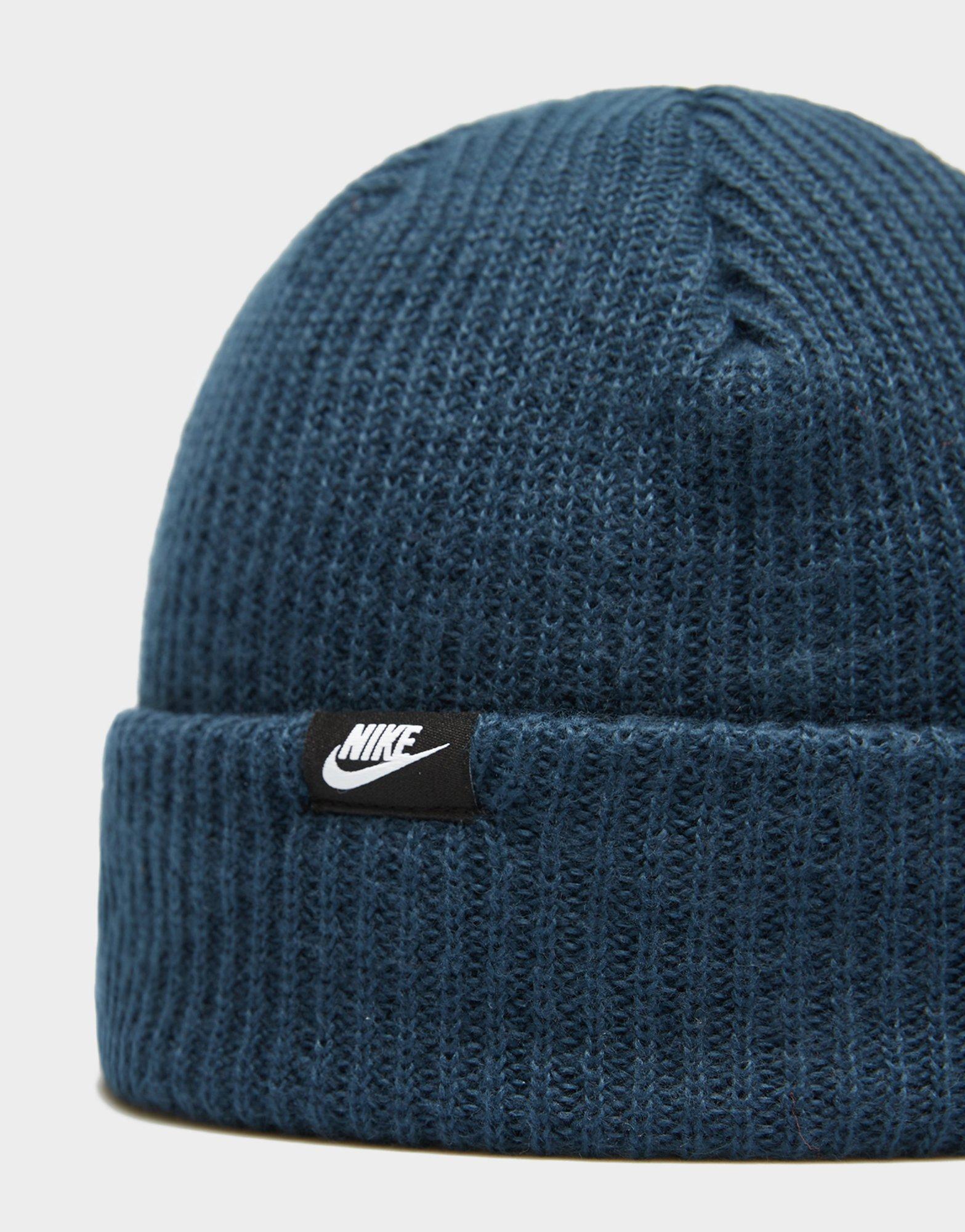 Дамска зимна шапка NIKE ЗИМНА ШАПКА U NK TERRA BEANIE SC FUT365 L HF0176-478 Тъмносин