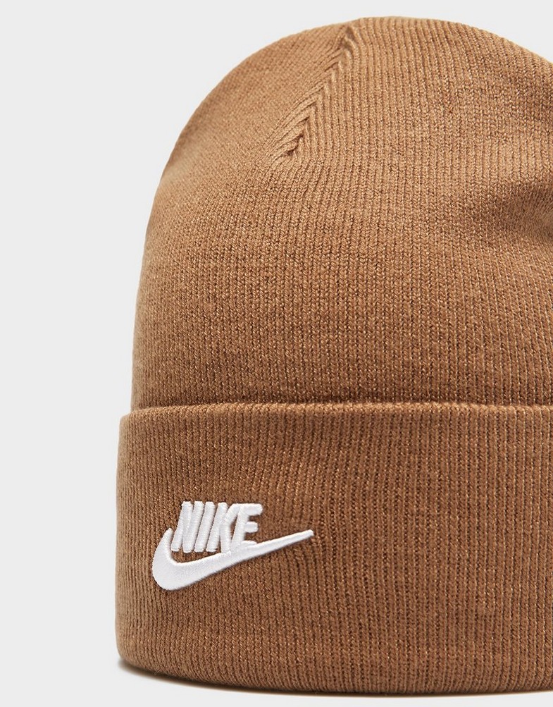 Дамска зимна шапка NIKE ШАПКА U NK PEAK BEANIE TC FUT F24 L HF0186-235 Кафяв
