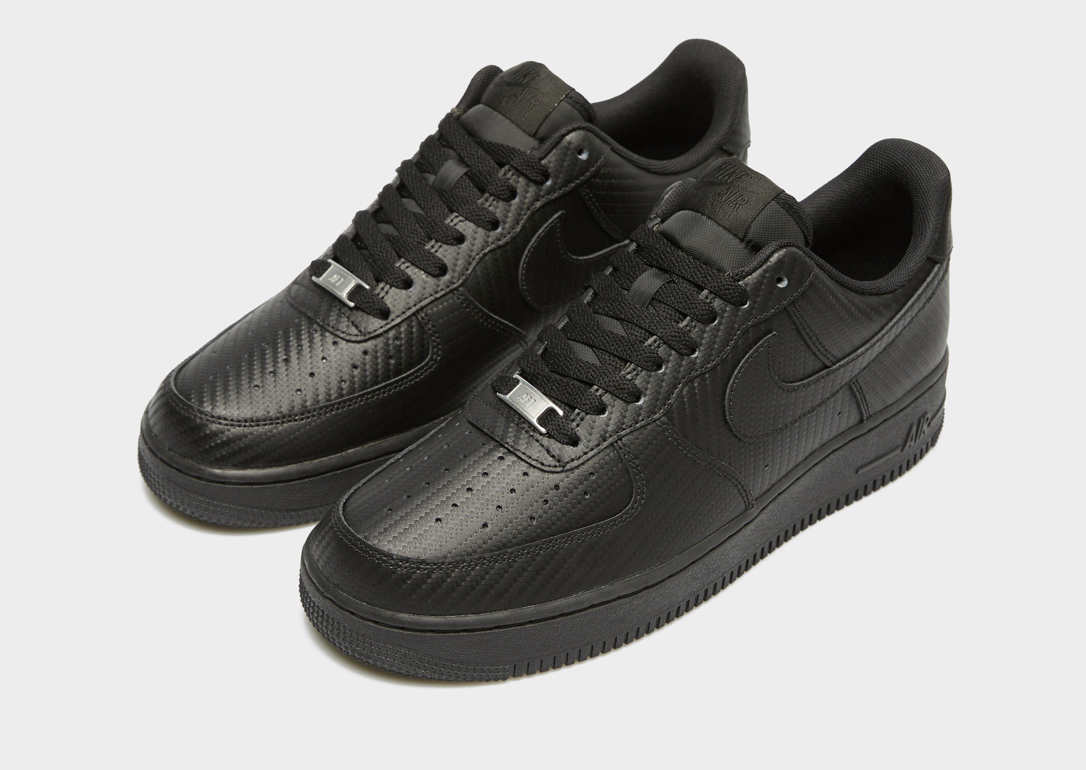 Buty sneakersy męskie NIKE AIR FORCE 1 '07  HF2886-001 Czarny
