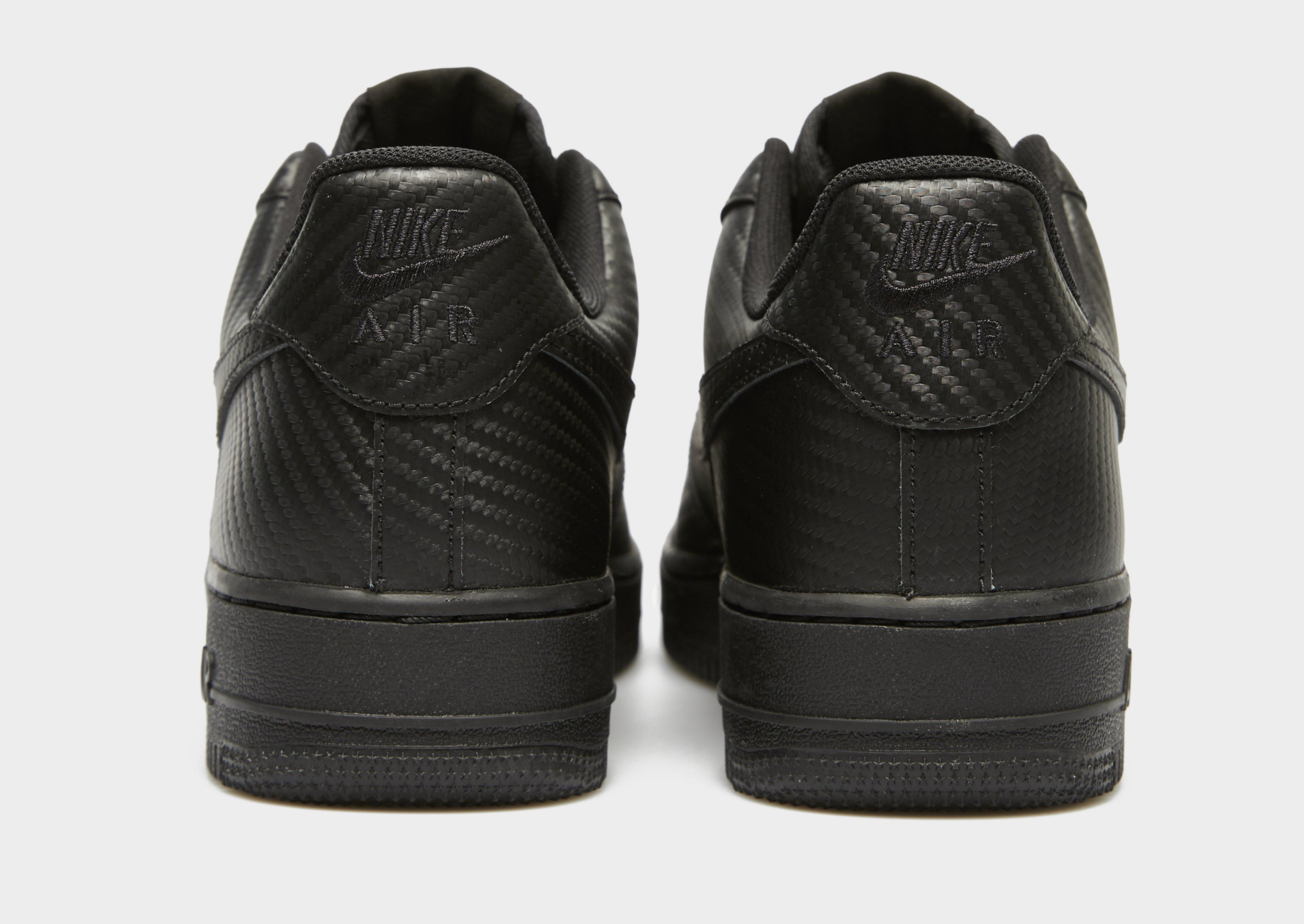 Buty sneakersy męskie NIKE AIR FORCE 1 '07  HF2886-001 Czarny