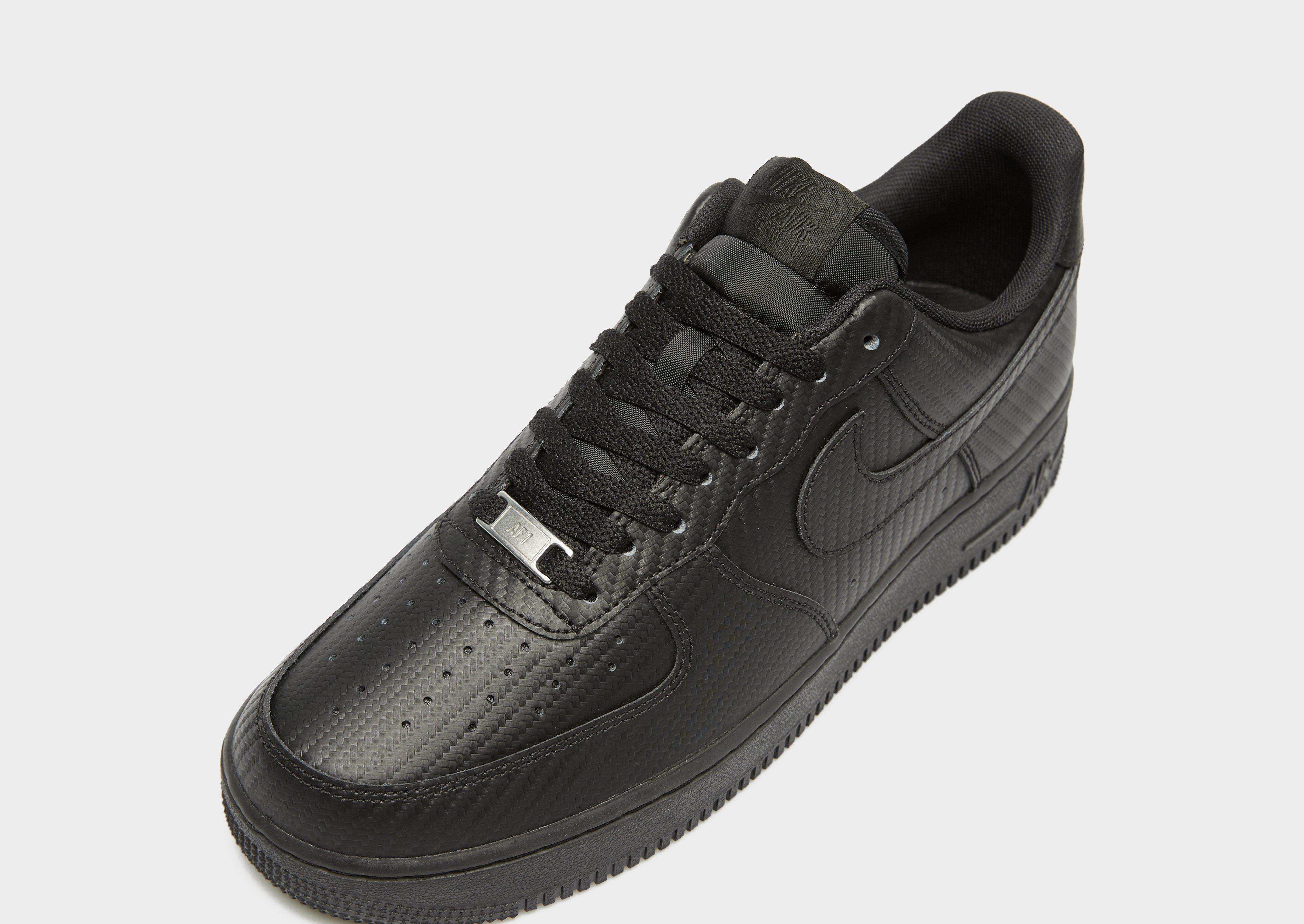 Buty sneakersy męskie NIKE AIR FORCE 1 '07  HF2886-001 Czarny