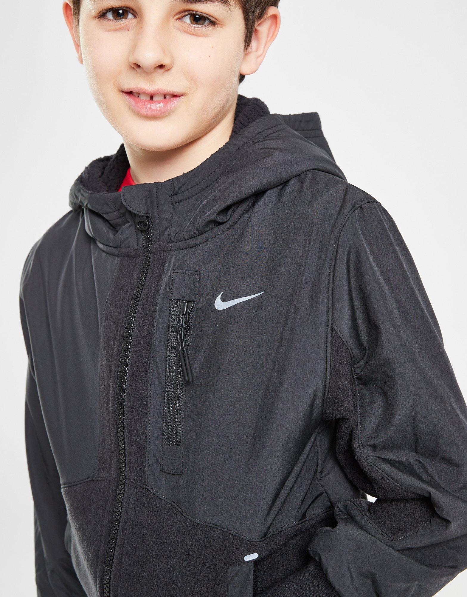 NIKE BLUZA ROZPINANA Z KAPTUREM K NSW CTY UTLITY B HF4208-010 Czarny