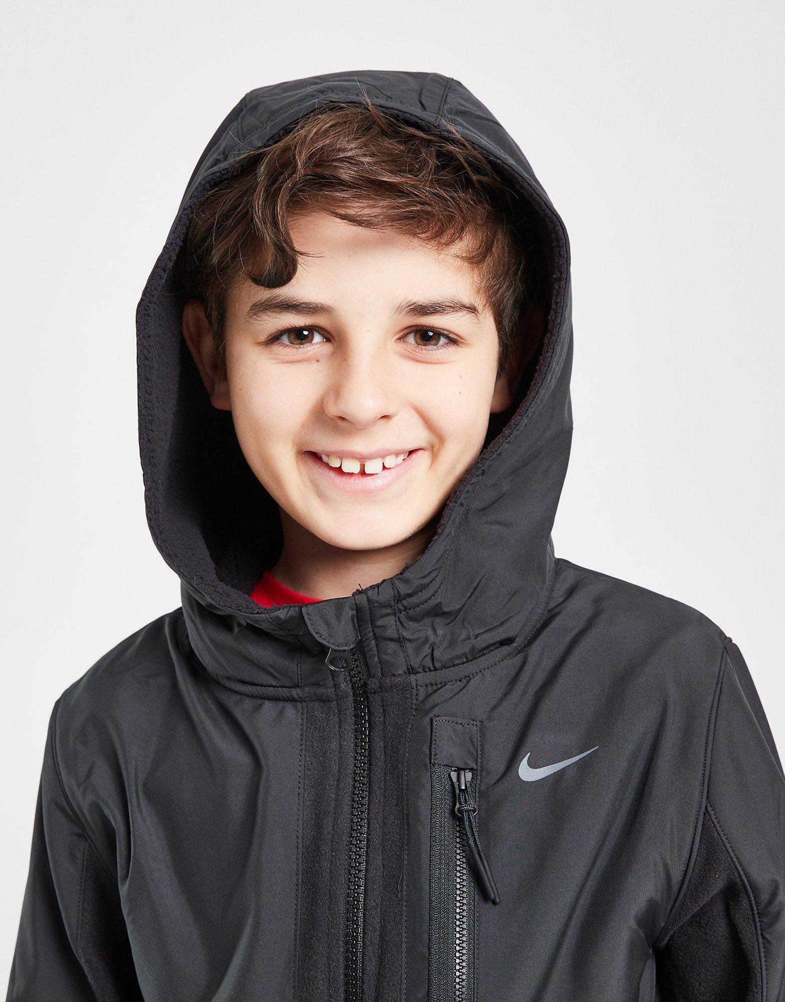 NIKE BLUZA ROZPINANA Z KAPTUREM K NSW CTY UTLITY B HF4208-010 Czarny