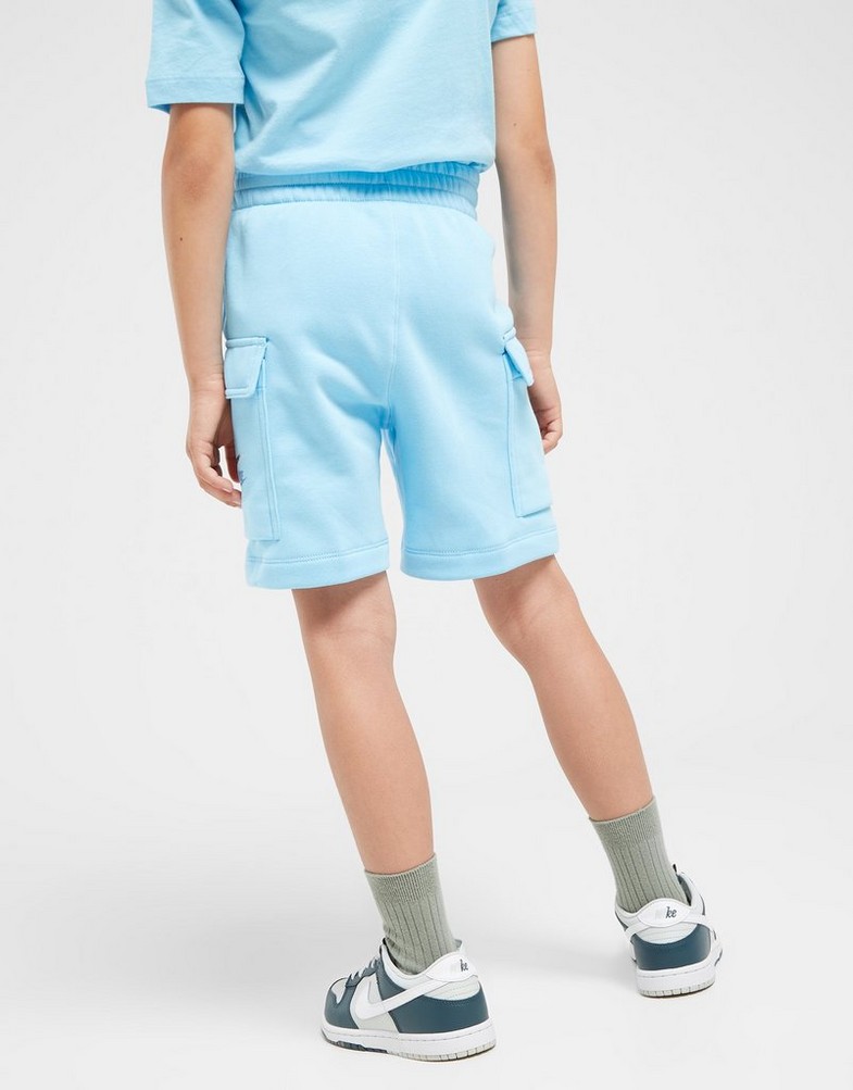 Дитячі шорти NIKE ШОРТИ B NSW SI FLC SHORT B HF5524-407 Блакитний