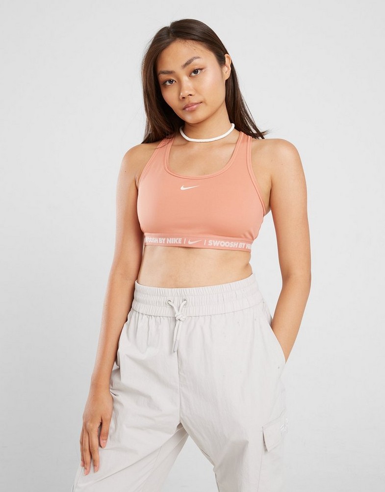 Stanik sportowy damski NIKE BRA W NK SWSH MED SPT BRA GLS