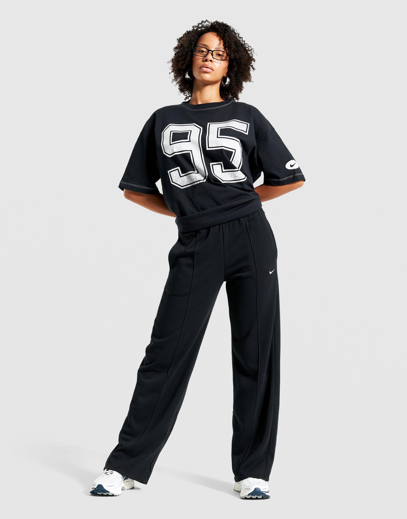 Ženske hlače NIKE HLAČE W NSW NK CHLL FT MR OH SWTPNT HF6457-010 crna