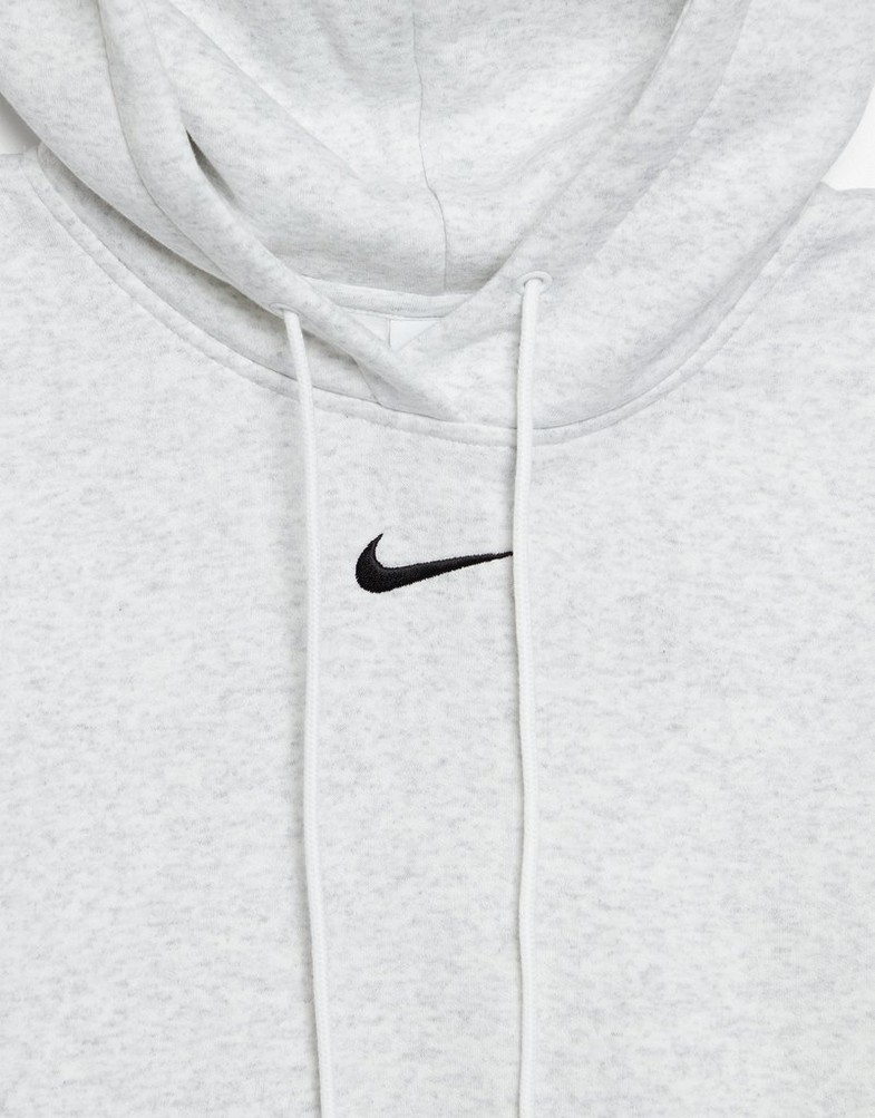 Dámská mikina NIKE MIKINA S KAPUCÍ W   NSW PHNX FLC STD PO HOODIE HF6839-051 Šedá