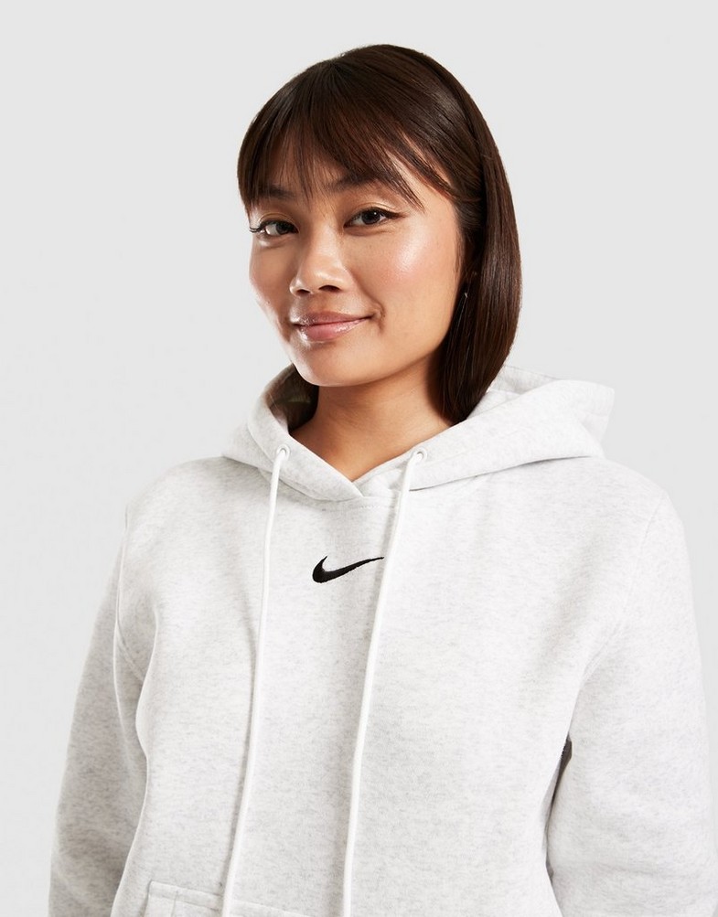 Bluza damska NIKE BLUZA Z KAPTUREM W NSW PHNX FLC STD PO HOODIE HF6839-051 Szary