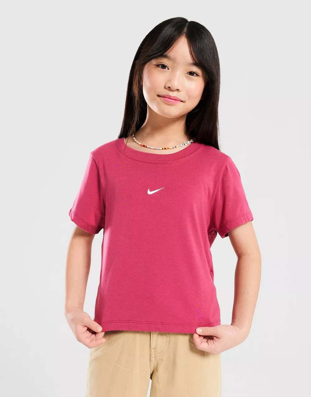 NIKE ФУТБОЛКА G NSW TEE SS SLIM MOD CROP, фото 1 з 4