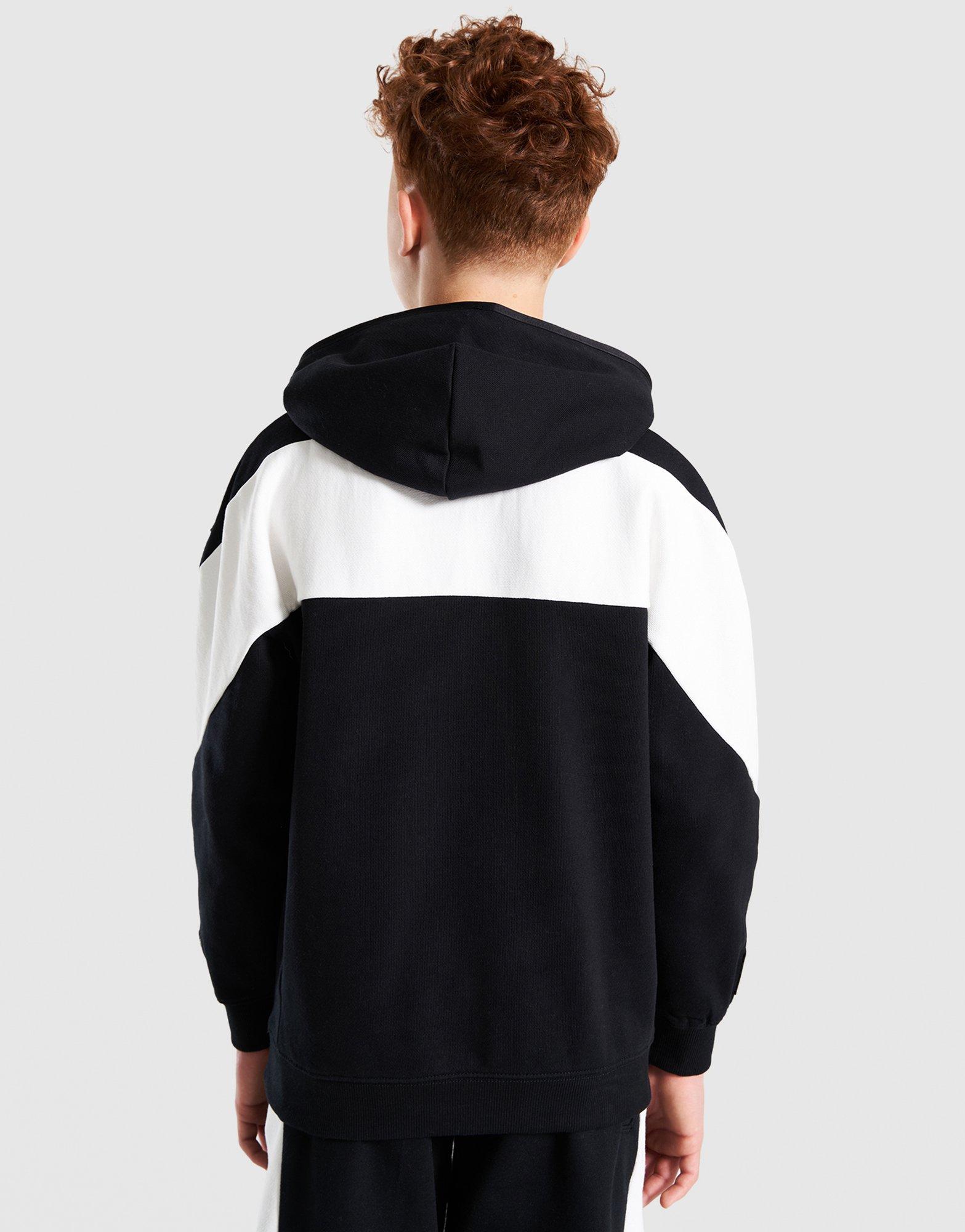 NIKE BLUZA Z KAPTUREM K NIKE AIR FLC PO HOODIE HF8812-010 Czarny