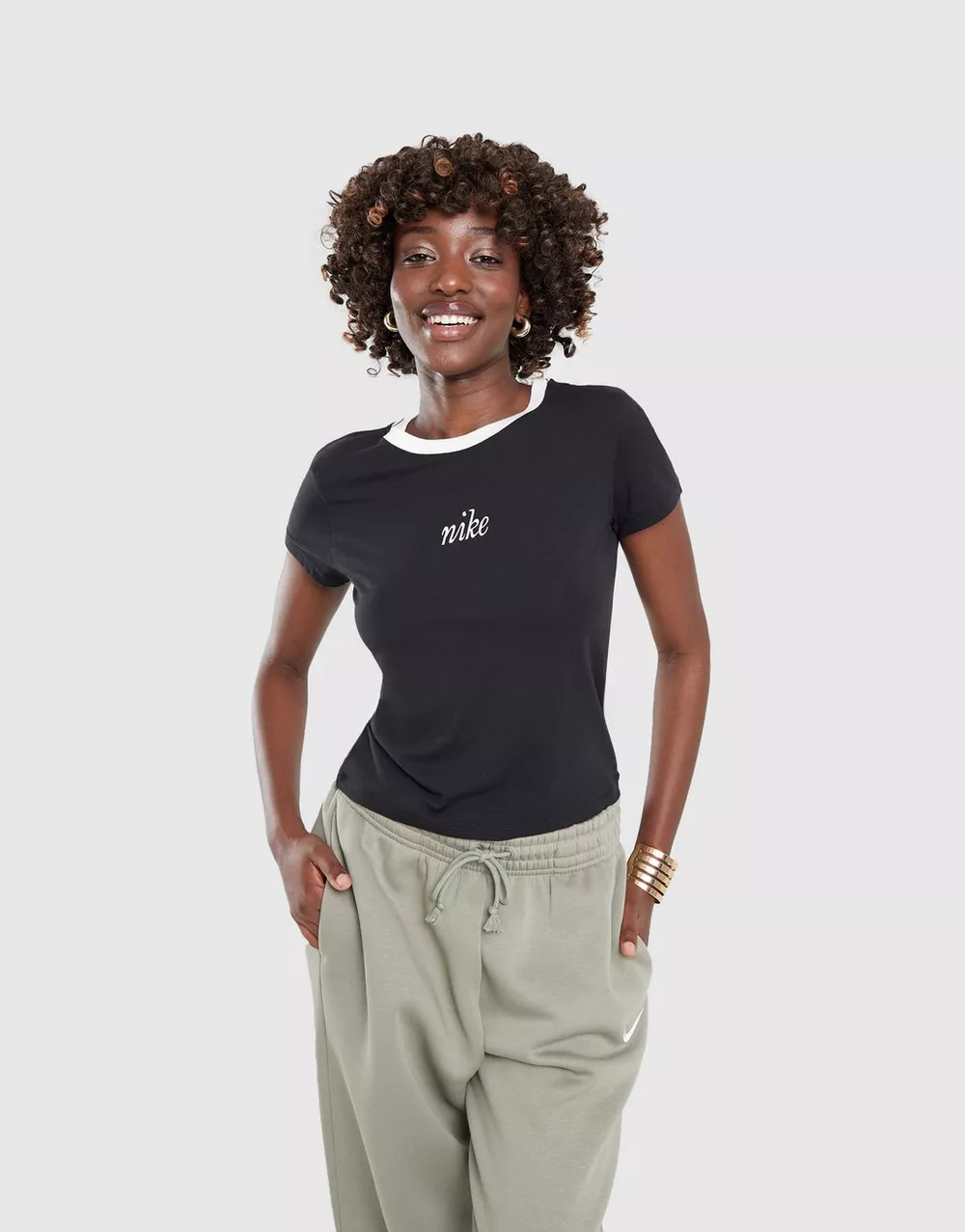NIKE ФУТБОЛКА W NSW NK CHLL KNT MD CRP WRS, фото 1 з 5