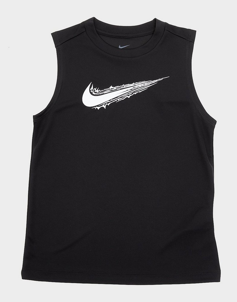 Tricou pentru copii NIKE TRICOU B NK DF MULTI SLVS TOP HBR HF8998-010 Negru