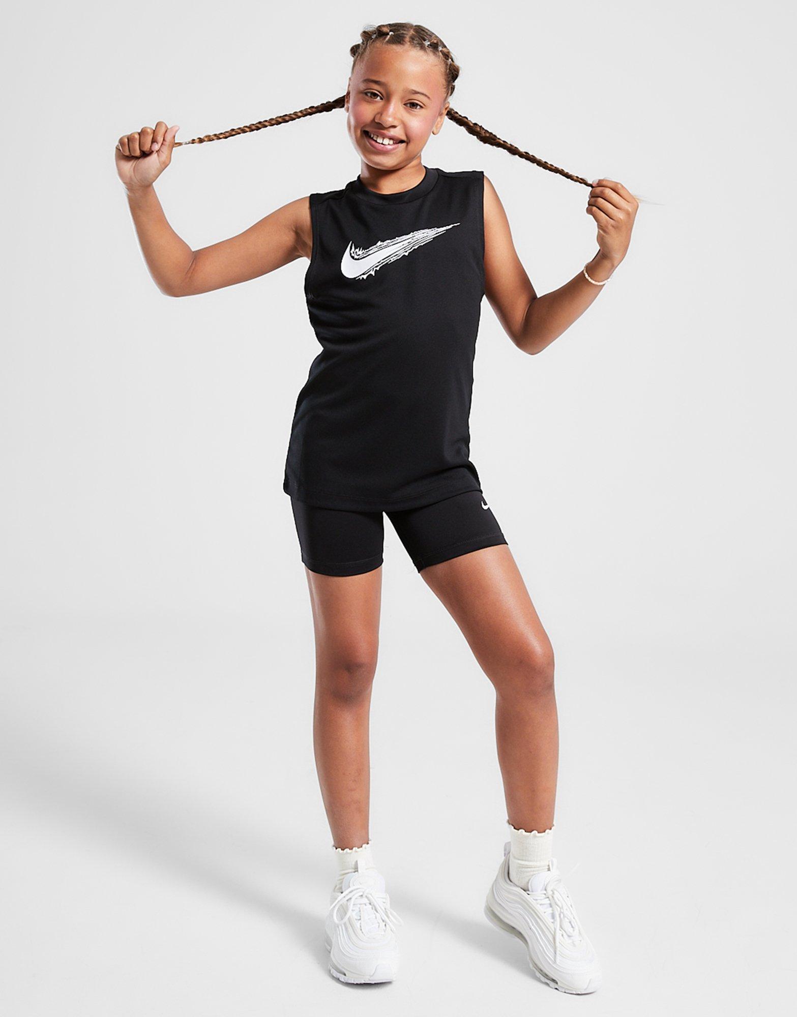 Detské tričko NIKE TRIČKO B NK DF MULTI SLVS TOP HBR HF8998-010 Černá