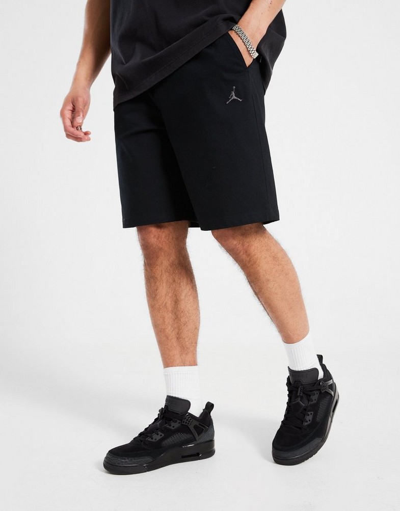 Pantaloni scurți pentru bărbați JORDAN PANTALONI SCURȚI M J ESS WOVEN SHORT HF9335-010 Negru