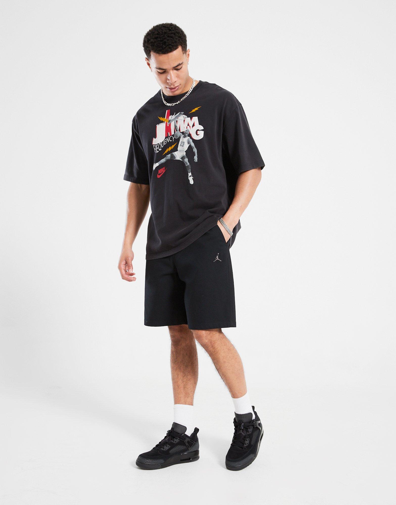 Pantaloni scurți pentru bărbați JORDAN PANTALONI SCURȚI M J ESS WOVEN SHORT HF9335-010 Negru