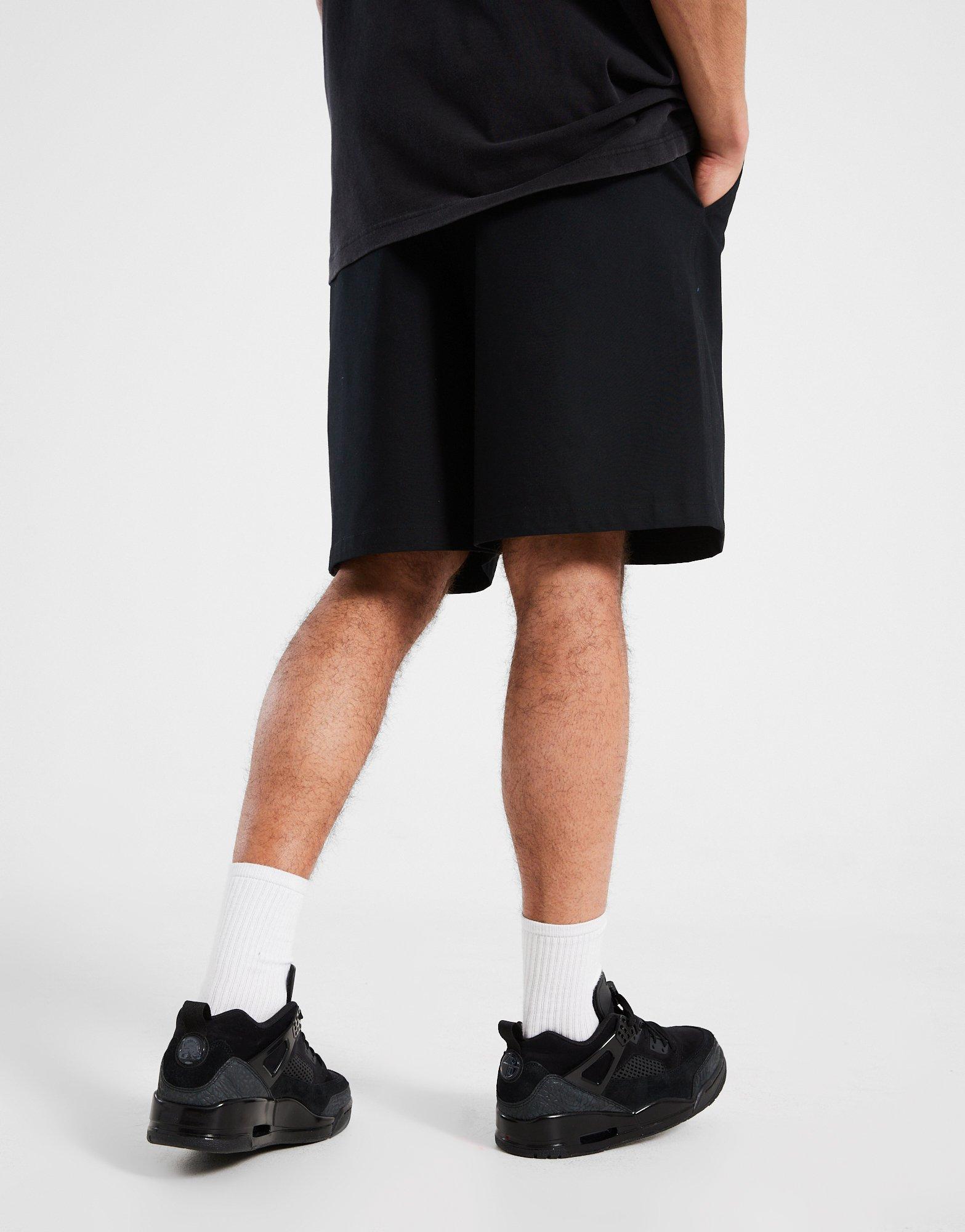 Pantaloni scurți pentru bărbați JORDAN PANTALONI SCURȚI M J ESS WOVEN SHORT HF9335-010 Negru