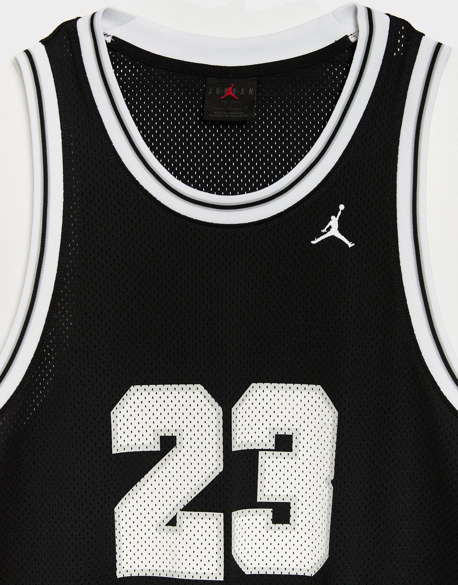 Vyriški marškinėliai be rankovių JORDAN MARŠKINĖLIAI M J ESS SUMMER JERSEY HF9375-010 Juoda