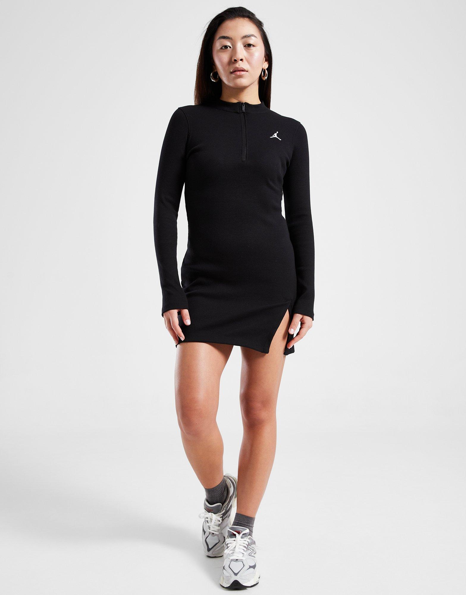 Női egyberuhák JORDAN NŐI RUHA LS KNIT MELEGÍTŐS HF9477-010 Fekete