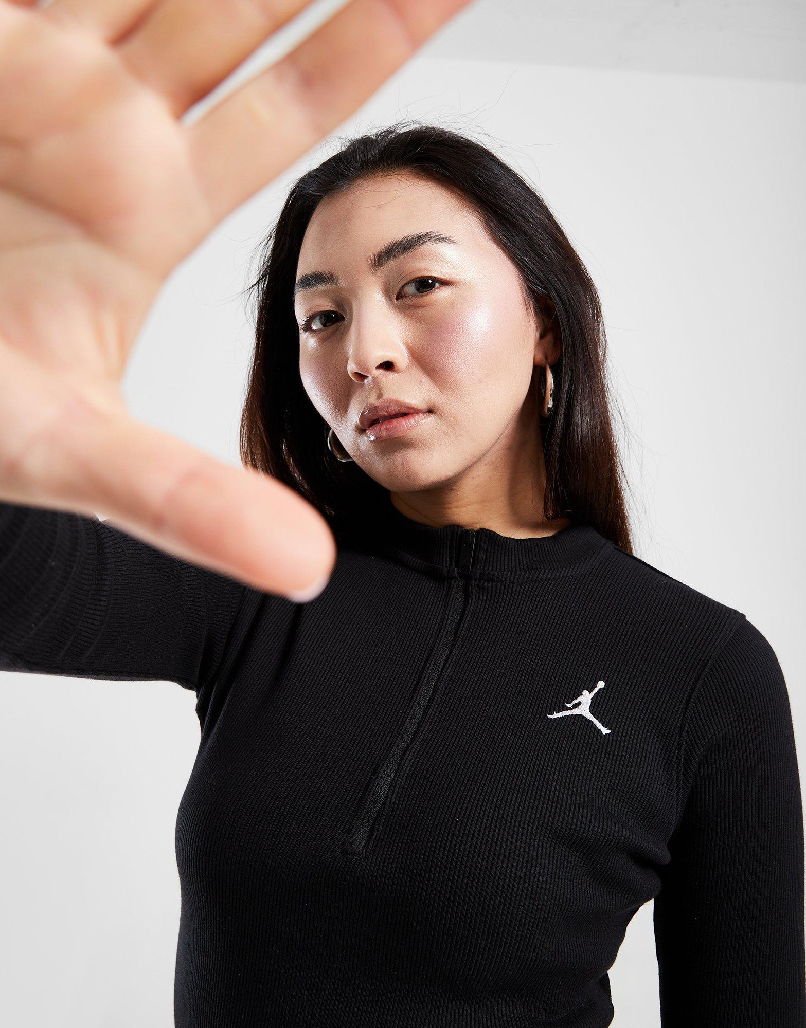 Női egyberuhák JORDAN NŐI RUHA LS KNIT MELEGÍTŐS HF9477-010 Fekete