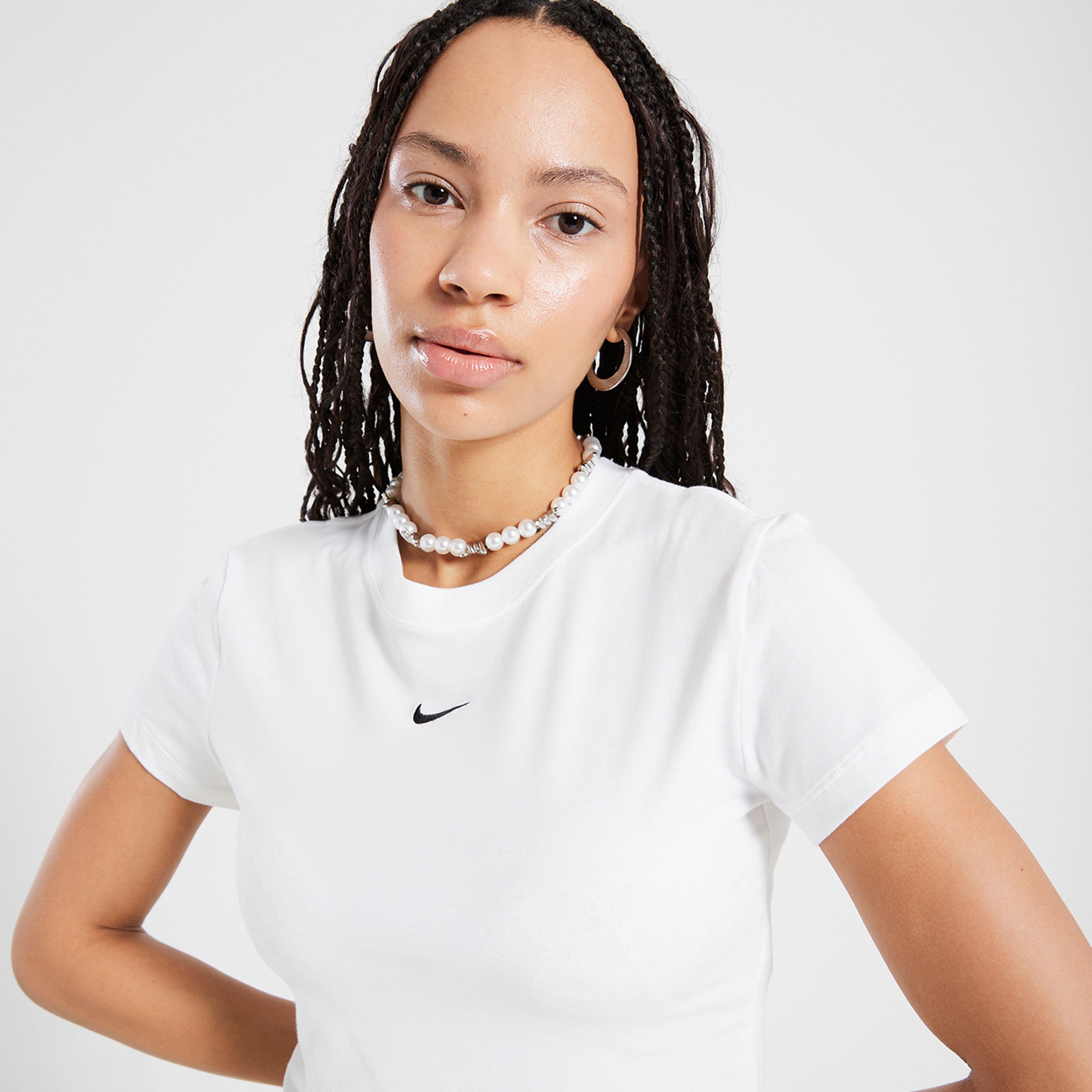 Koszulka, t-shirt damski NIKE T-SHIRT W NSW NK CHLL KNT CRP