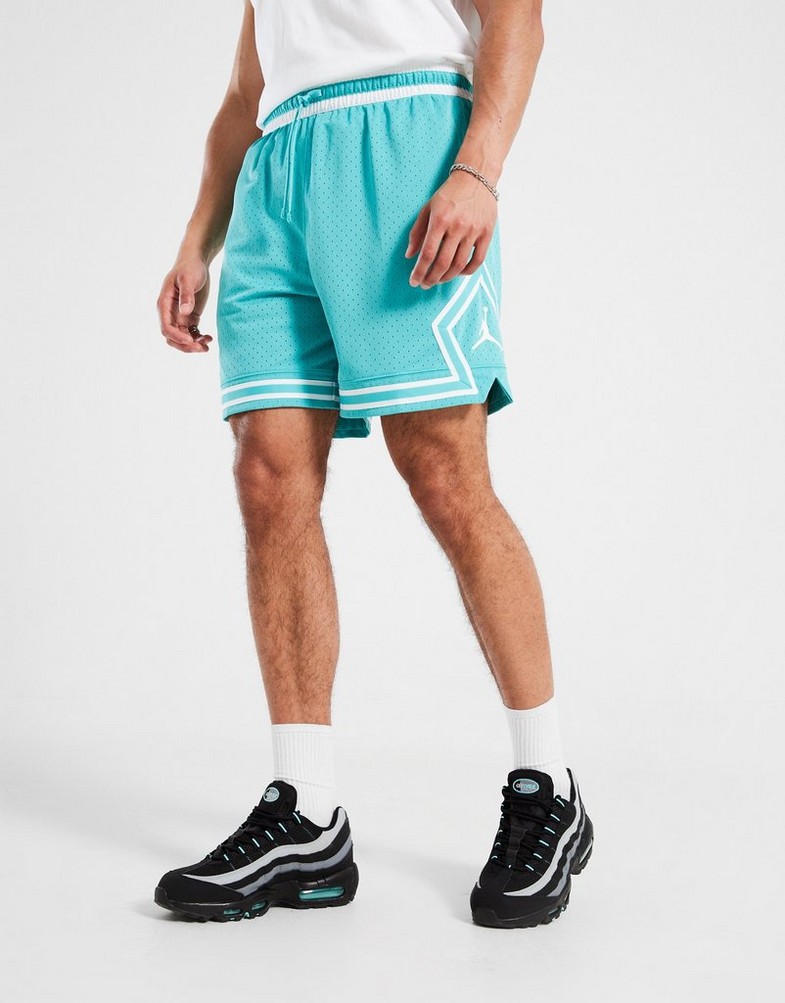 Krótkie spodenki, szorty męskie JORDAN SZORTY M J DF SPRT DMND SHORT HF9910-392 Zielony