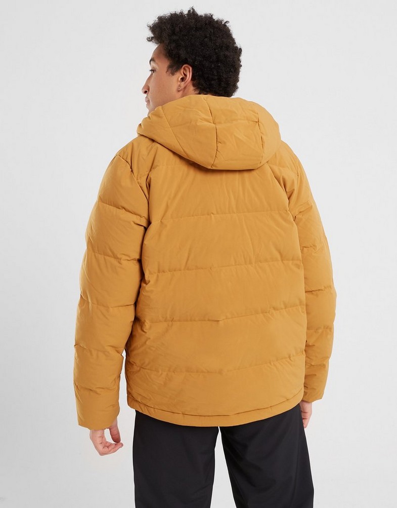 Kurtka męska ADIDAS KURTKA ZIMOWA HELIONIC HO JKT HG8748 Musztardowy