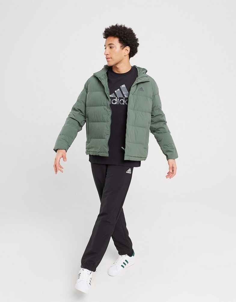 ADIDAS BUNDA ZIMNÁ HELIONIC HO JKT HG8749 Zelená