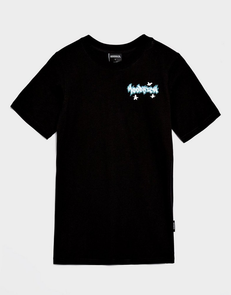 Tricou pentru copii HOODRICH TRICOU GRAFFITI - REGULAR TSHIRT HJ01250170 Negru