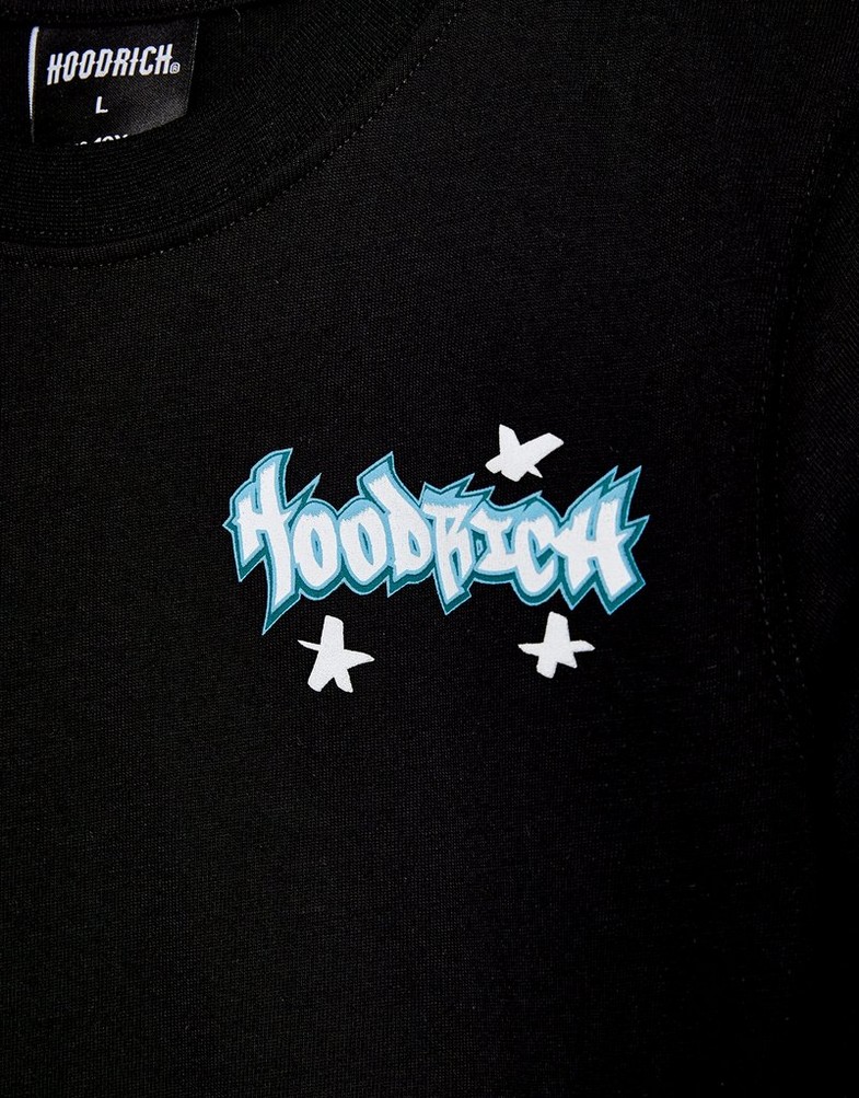 Tricou pentru copii HOODRICH TRICOU GRAFFITI - REGULAR TSHIRT HJ01250170 Negru