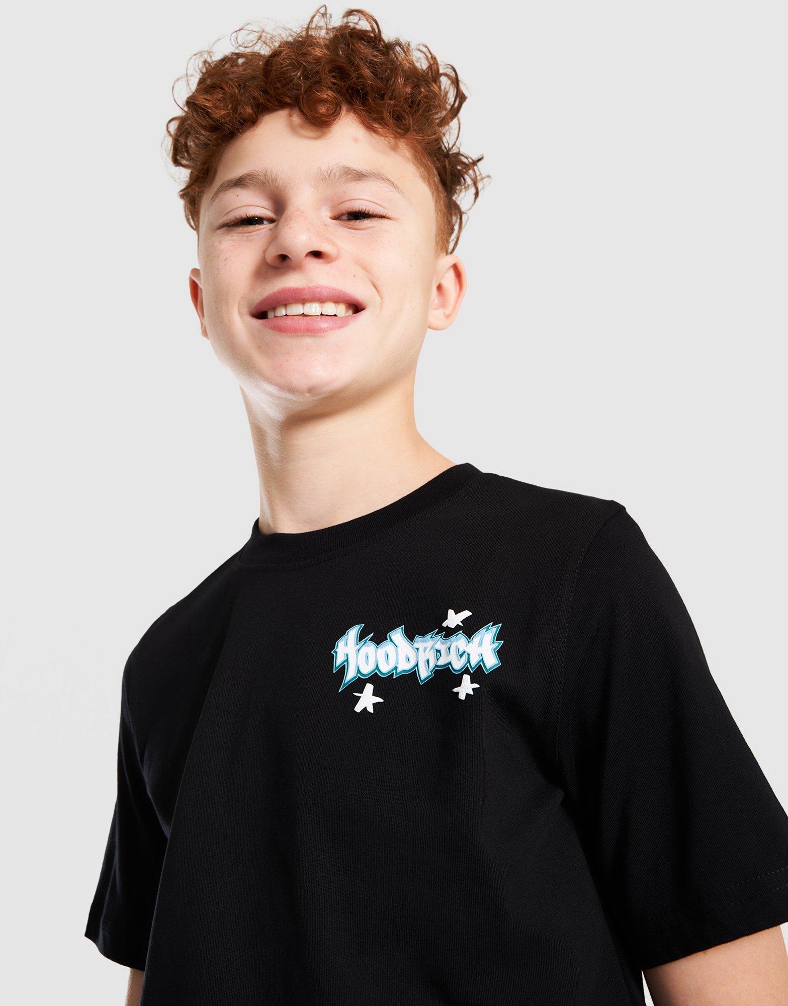 Детска тениска HOODRICH ТЕНИСКА GRAFFITI - REGULAR TSHIRT HJ01250170 Черен