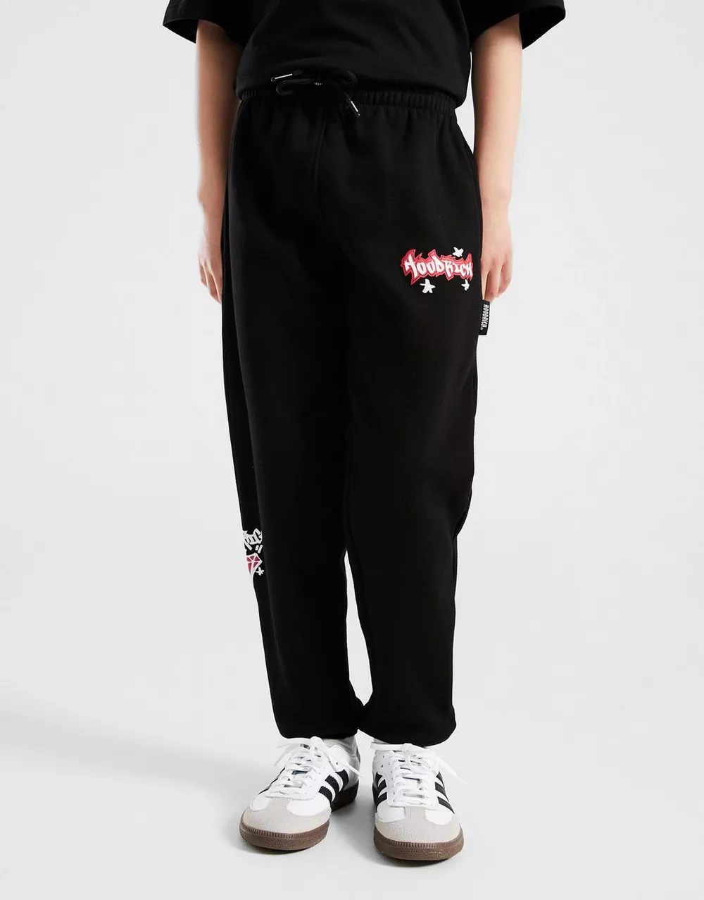 HOODRICH ШТАНИ GRAFFITI PNT BLK/RED, фото 1 з 4