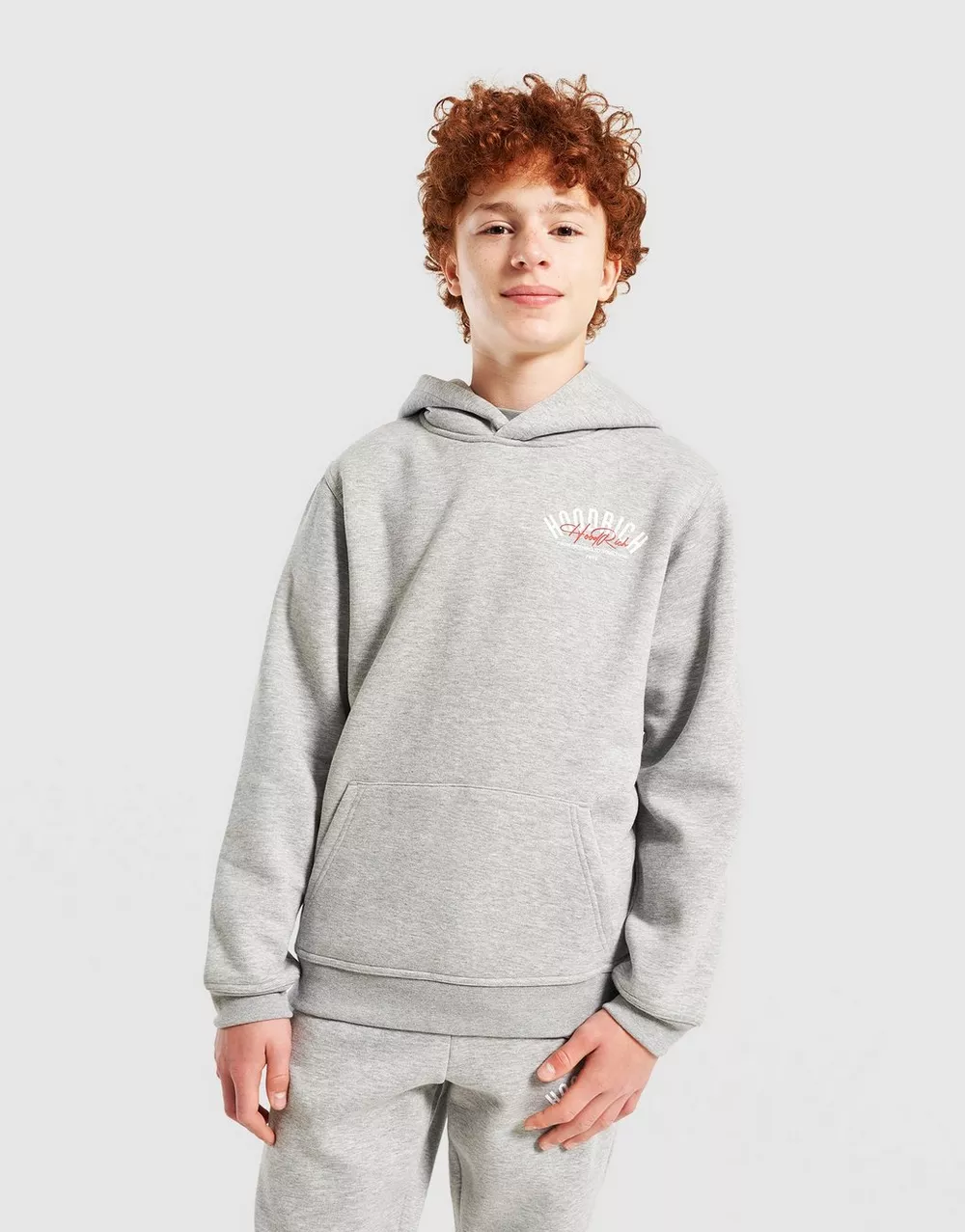 HOODRICH КОФТА З КАПЮШОНОМ $BIND HOOD GREY MARL, фото 1 з 5