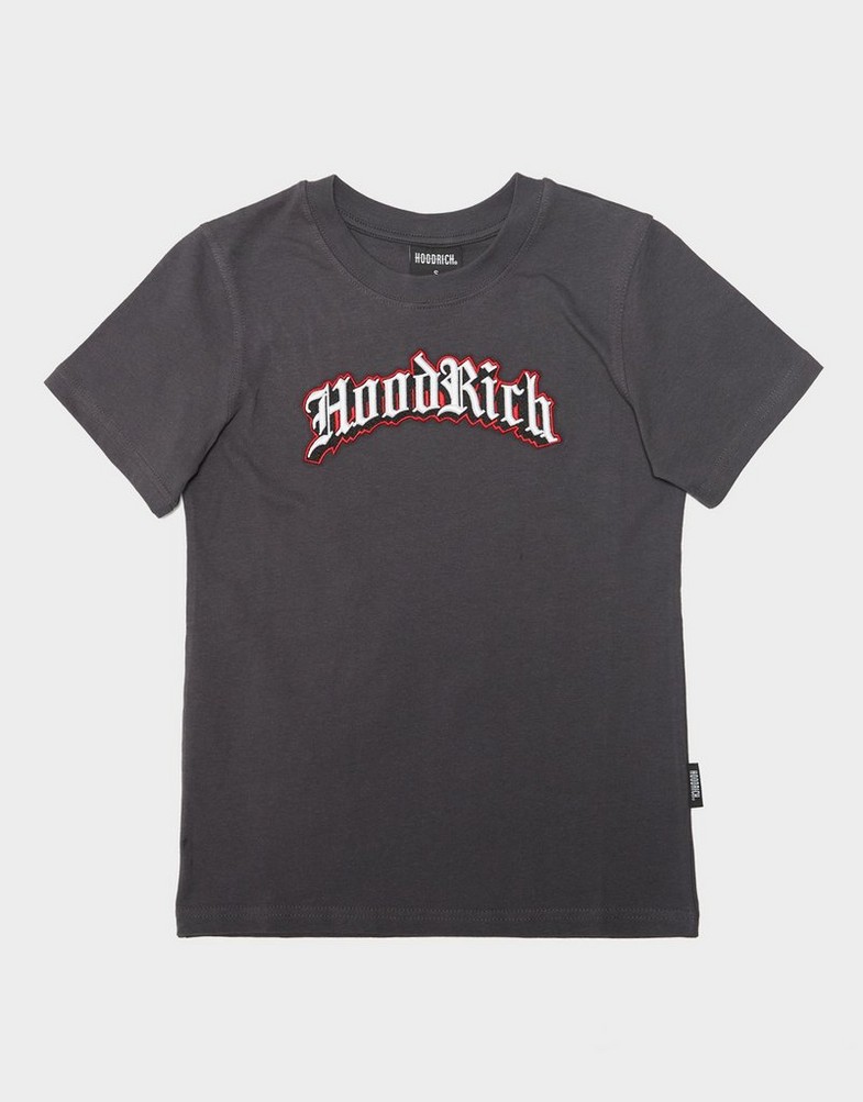 Vaikiški marškinėliai HOODRICH MARŠKINĖLIAI GOTHIC - REGULAR TSHIRT HJ 0225 0057 Juoda