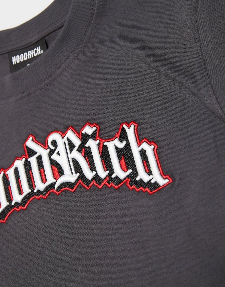Vaikiški marškinėliai HOODRICH MARŠKINĖLIAI GOTHIC - REGULAR TSHIRT HJ 0225 0057 Juoda