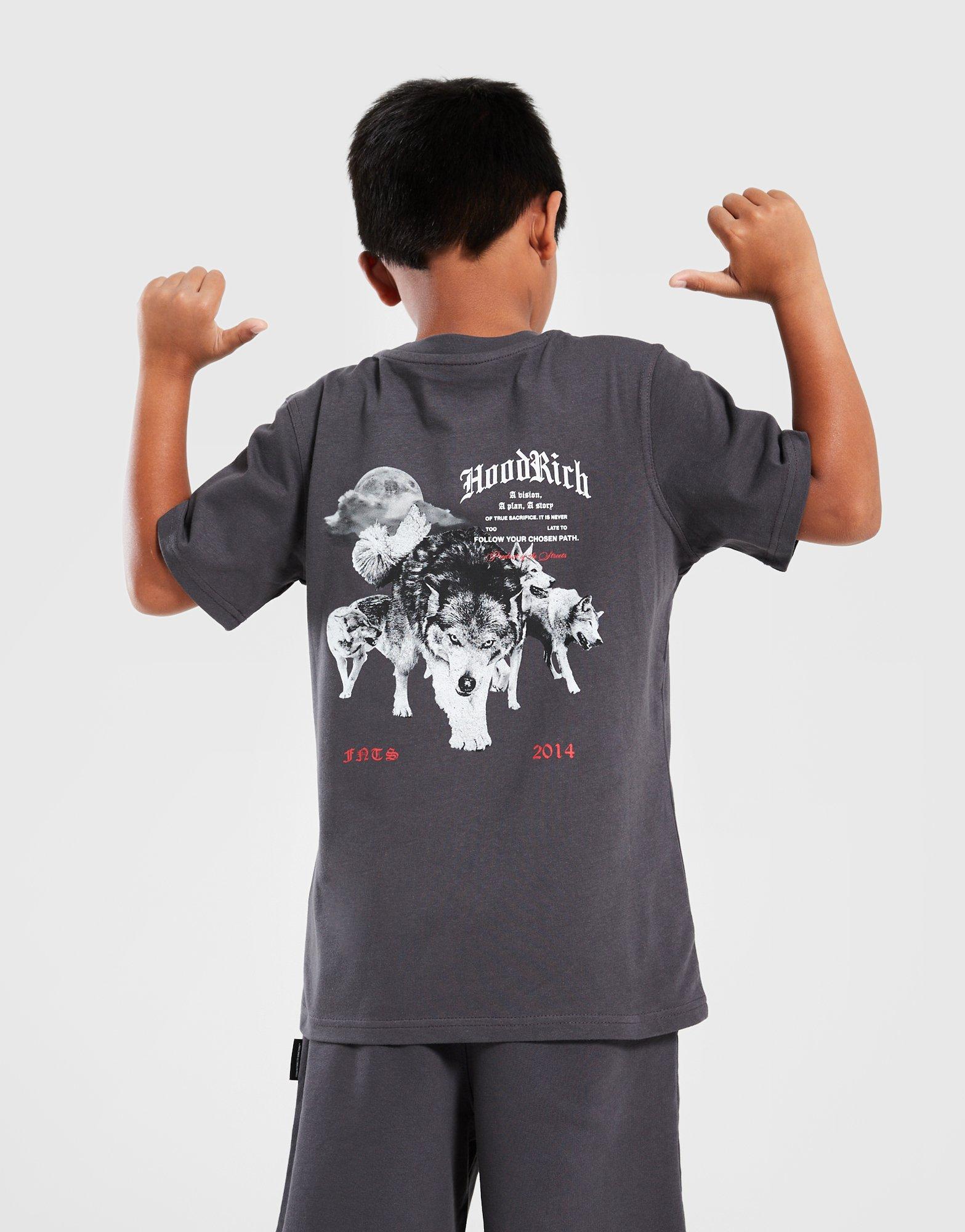 Детска тениска HOODRICH ТЕНИСКА GOTHIC - REGULAR TSHIRT HJ 0225 0057 Черен