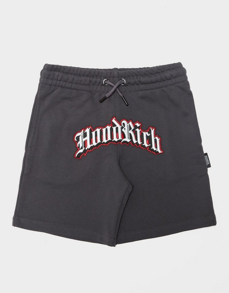 Pantaloni scurți pentru copii HOODRICH PANTALONI SCURȚI GOTHIC - REGULAR SHORT HJ 0225 0059 Negru
