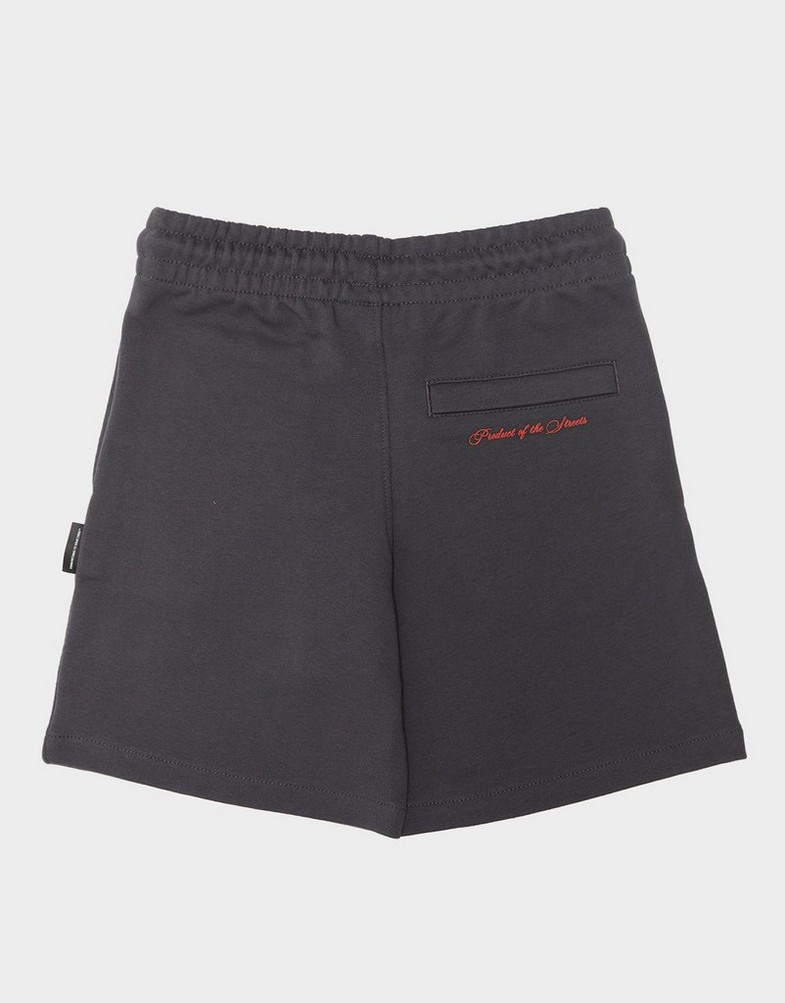 Pantaloni scurți pentru copii HOODRICH PANTALONI SCURȚI GOTHIC - REGULAR SHORT HJ 0225 0059 Negru