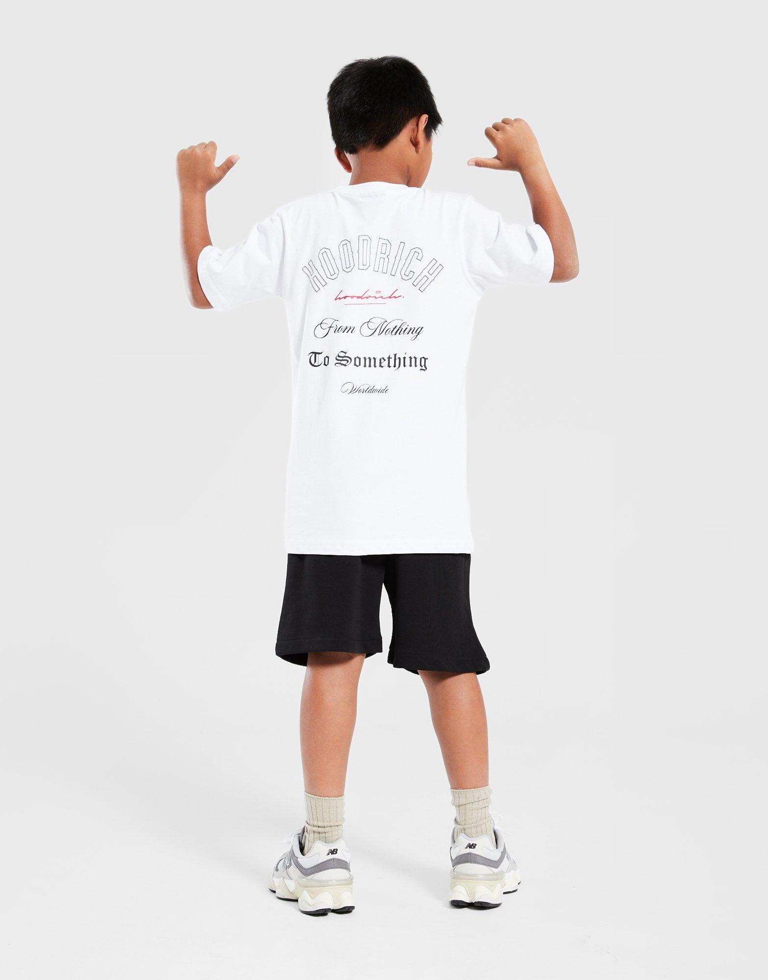 Дитячі спортивні костюми HOODRICH КОМПЛЕКТ LYNK T/SHRT SET BLK/WHT HJ 0225 0114 Білий