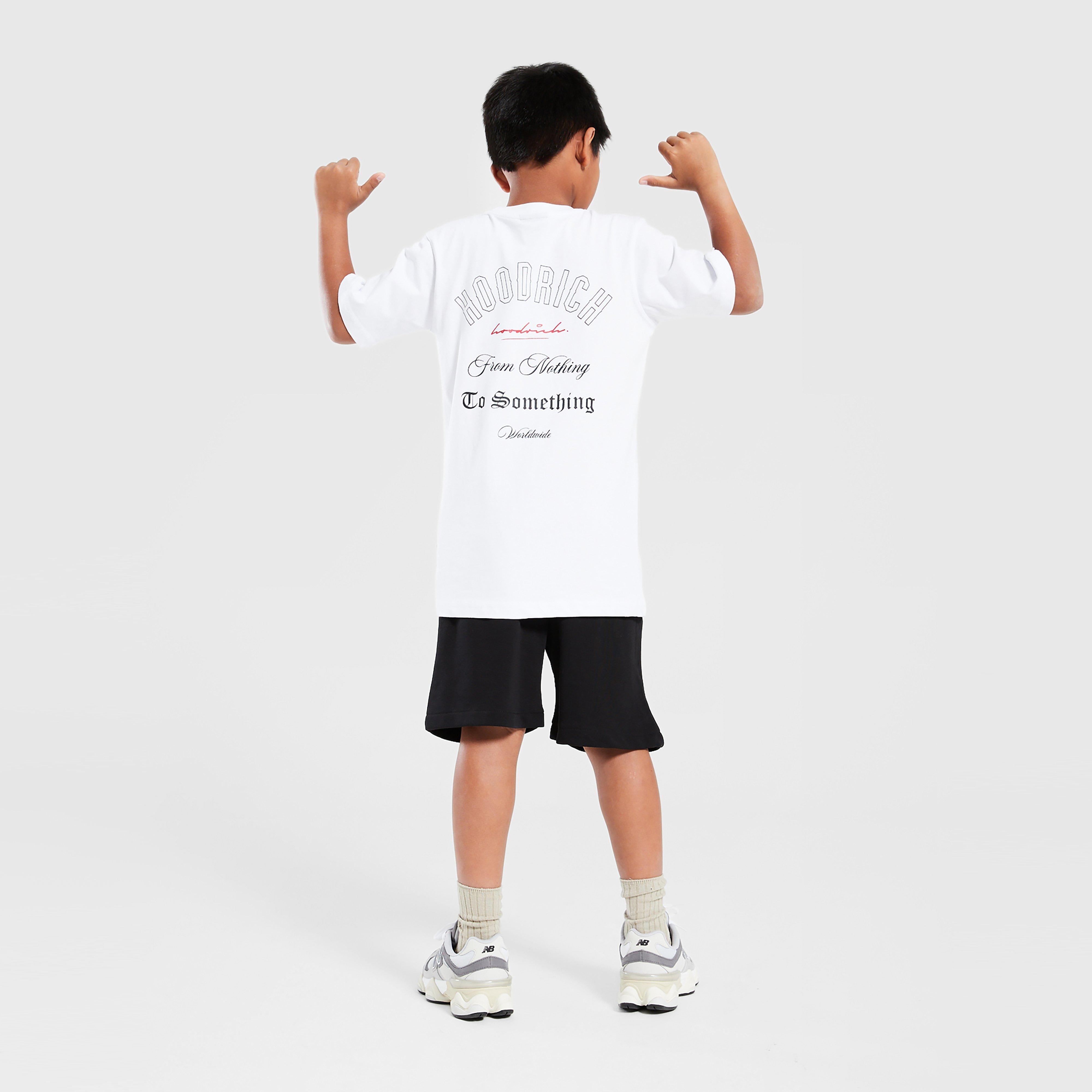 Gyerek melegítőszett HOODRICH SET TEE&SHORTS