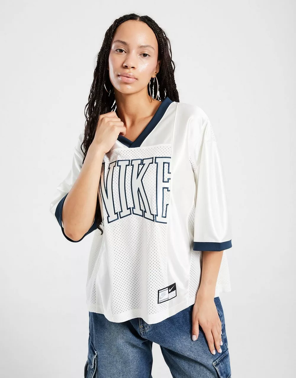NIKE ФУТБОЛКА W NSW STREET SS GX JRSY ТОП, фото 1 з 5