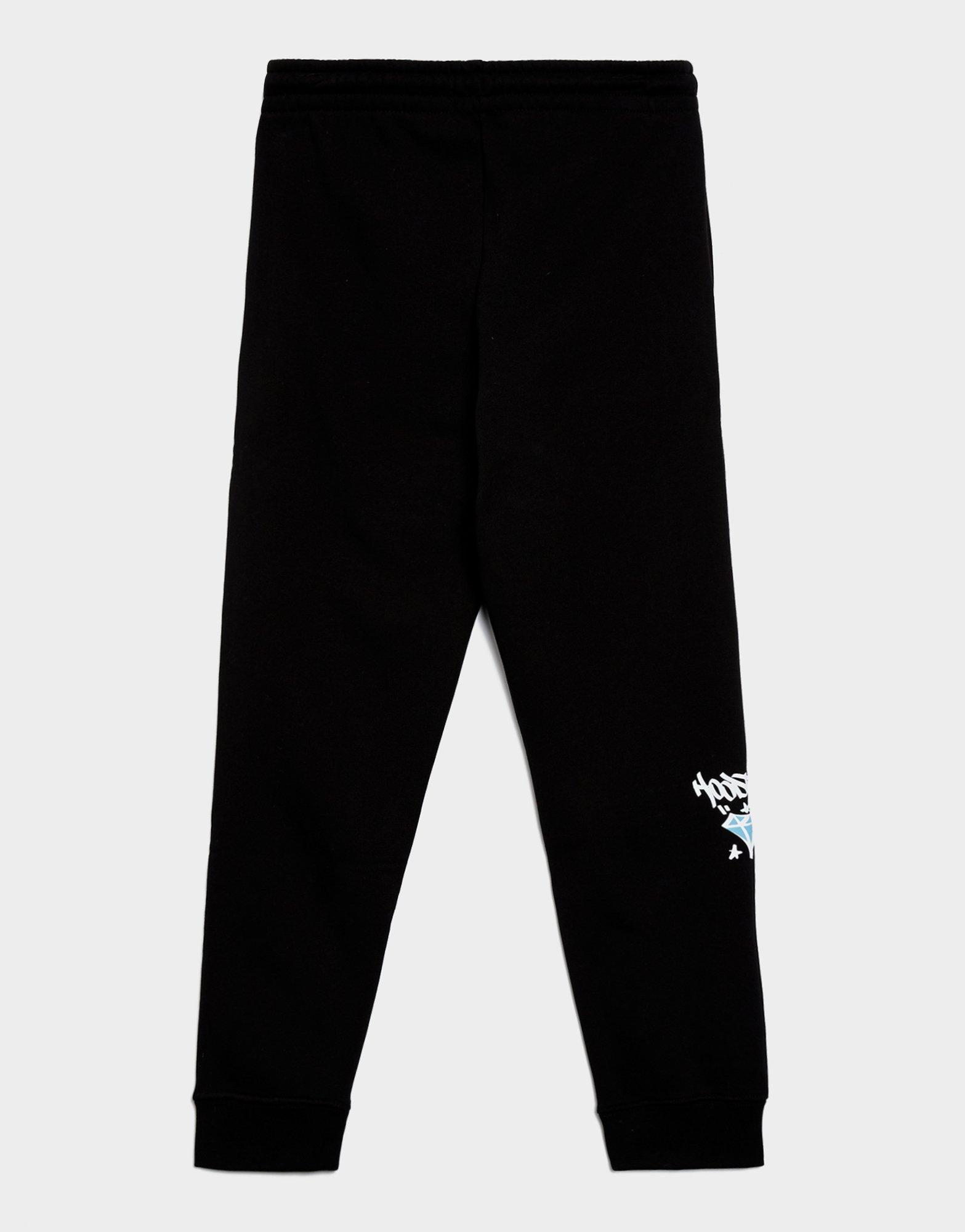 Vaikiškos kelnės HOODRICH KELNĖS GRAFFITI - RIBBED CUFF JOGGER HJ03250157 Juoda