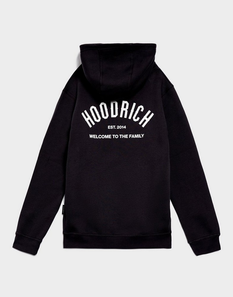 Vaikiškas džemperis HOODRICH DŽEMPERIS SU GOBTUVU   VOLCANO - 3 PANEL HOOD HJ03250212 Juoda