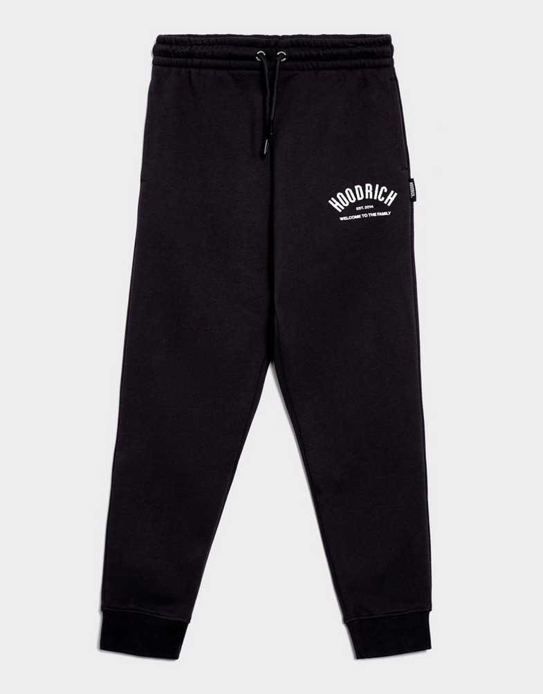 Pantaloni pentru copii HOODRICH PANTALONI  VOLCANO - RIBBED CUFF JOGGER HJ03250213 Negru