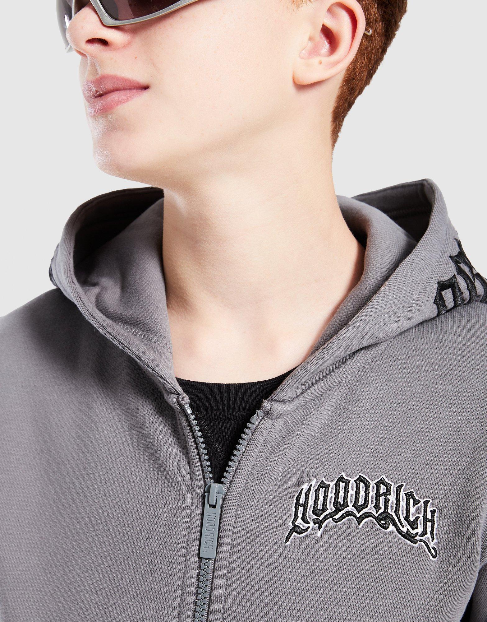 Детски суичър HOODRICH СУИТЧЪР СЪС ЗАКОПЧАВАНЕ С КАЧУЛКА RITUAL HJ 04250195 Сив