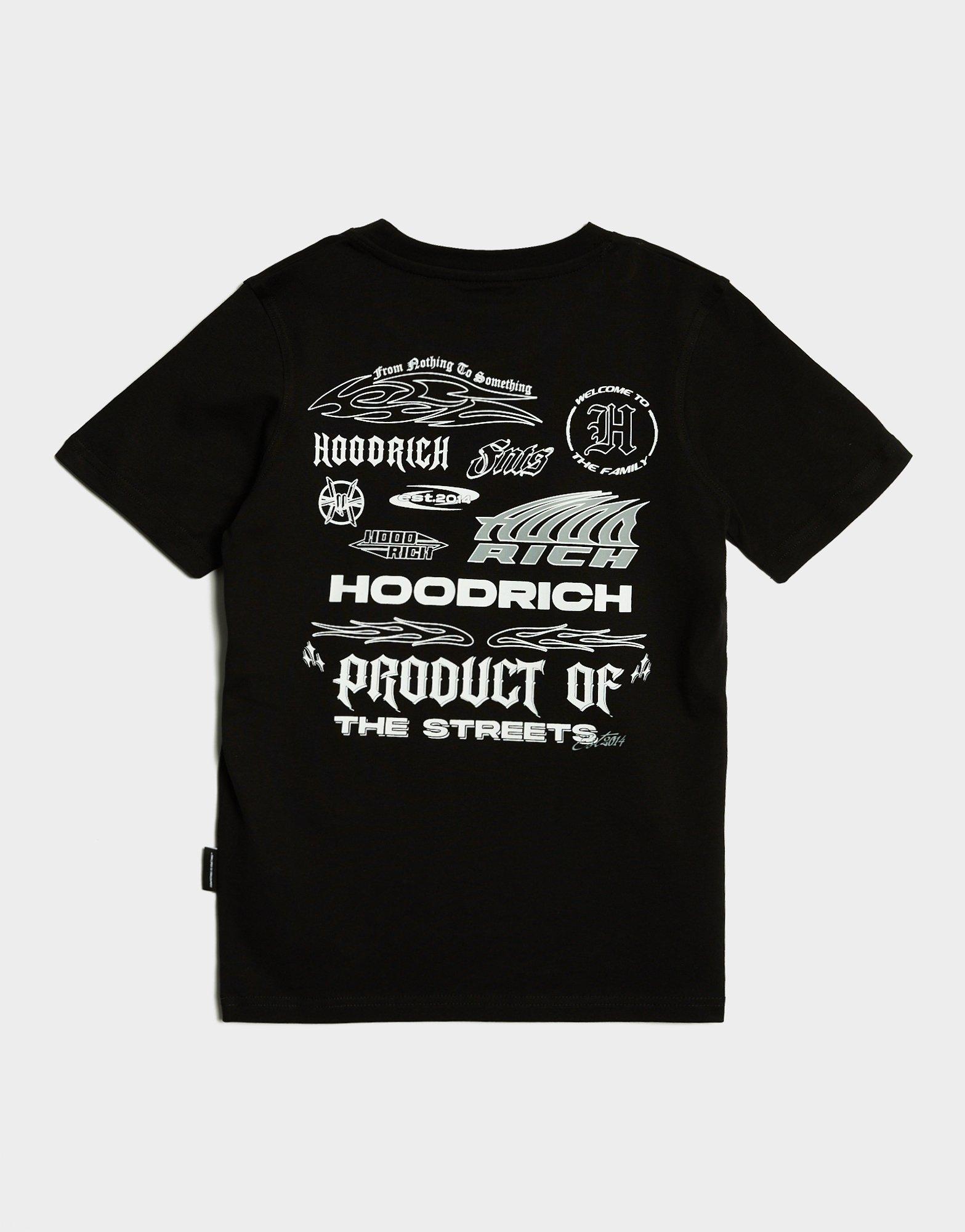 Детска тениска HOODRICH ТЕНИСКА RITUAL- REGULAR TSHIRT HJ 04250196 Черен