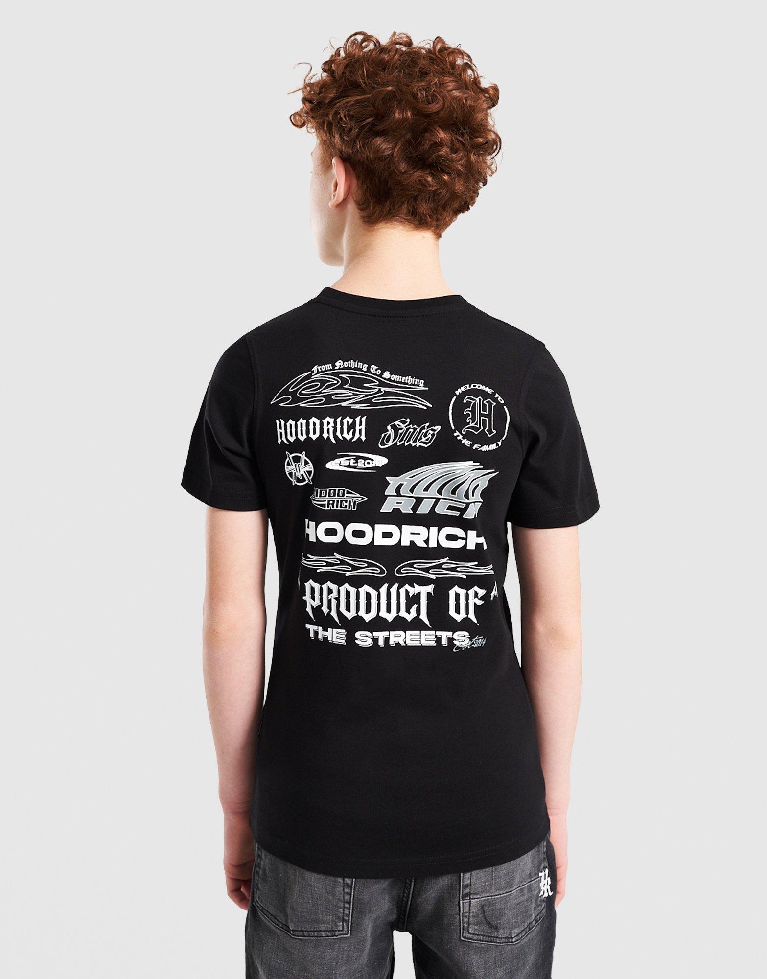 Detské tričko HOODRICH TRIČKO RITUAL- REGULAR TSHIRT HJ 04250196 Čierna