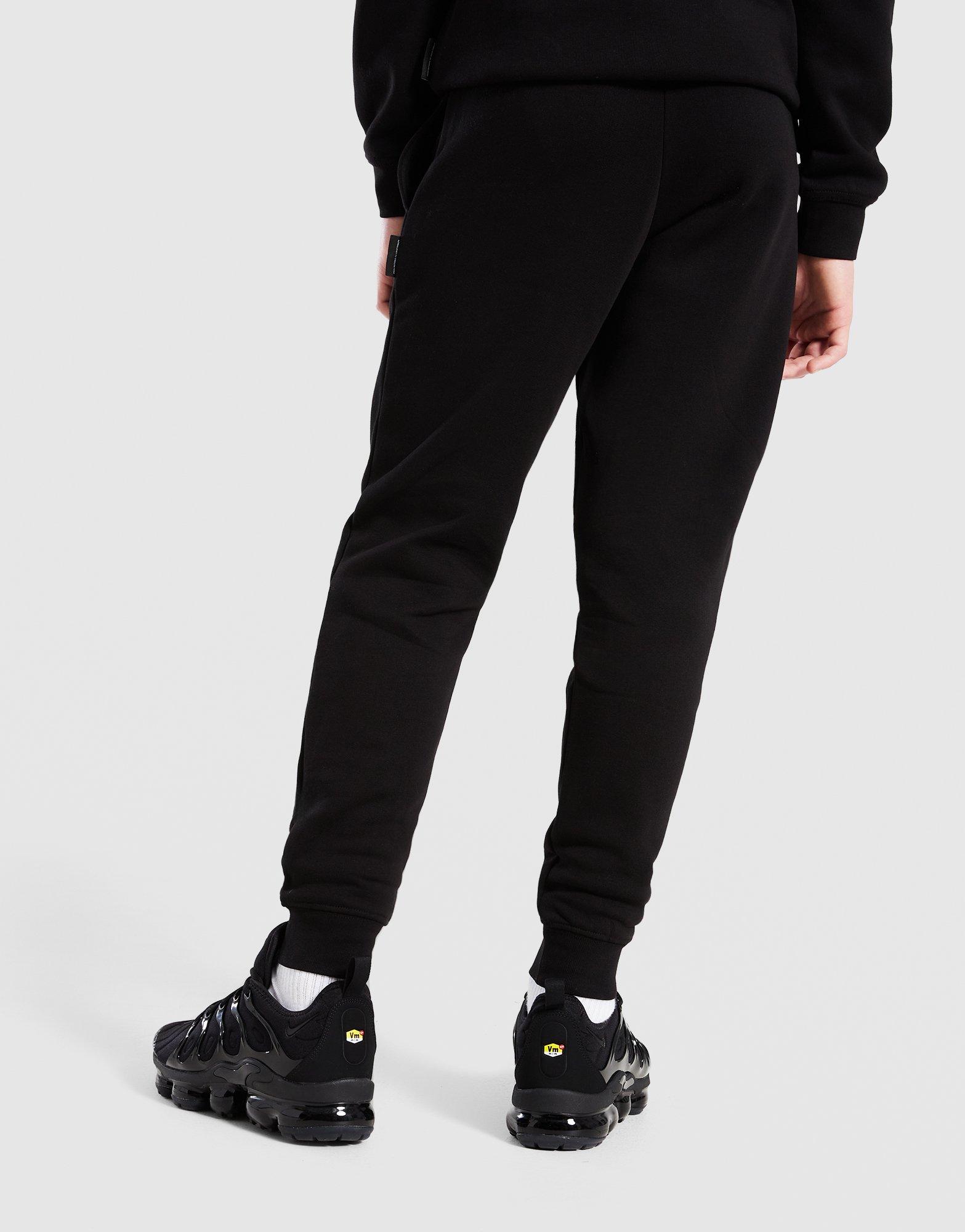 Детски панталон HOODRICH ПАНТАЛОНИ CROWN-   REGULAR RIBBED CUFF JOGGER HJ 04250204 Черен